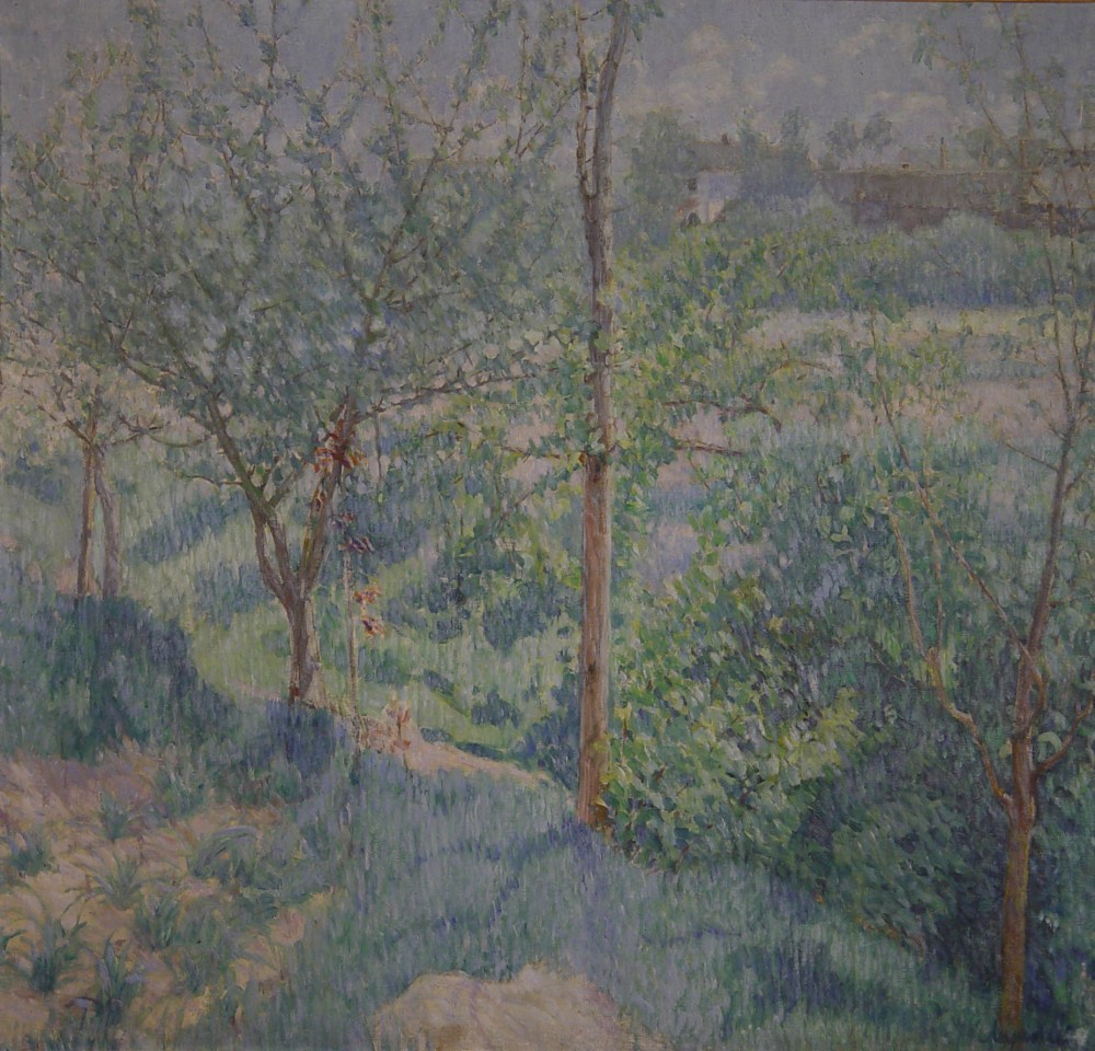 «Сад весной. (Весенний пейзаж)» (1904 – ?)
